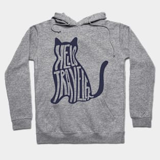 Hello Traveler Cat Hoodie